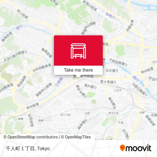 千人町１丁目 map