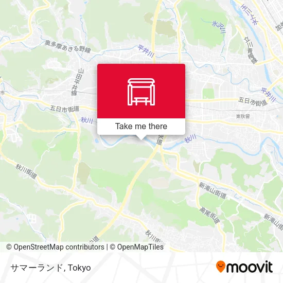 サマーランド map