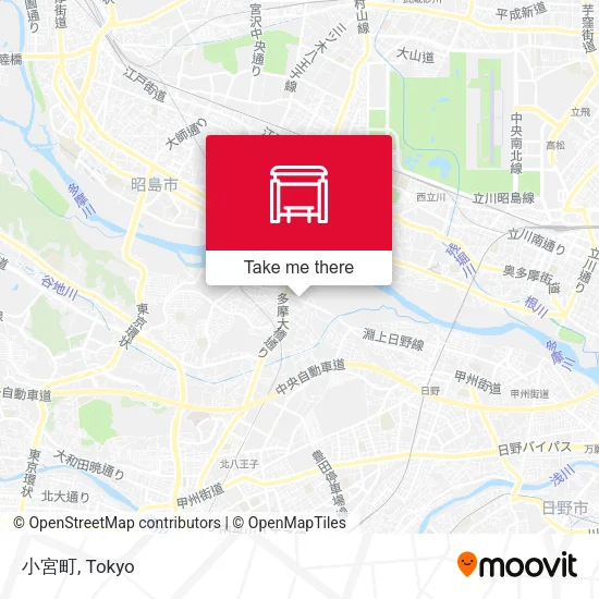 小宮町 map