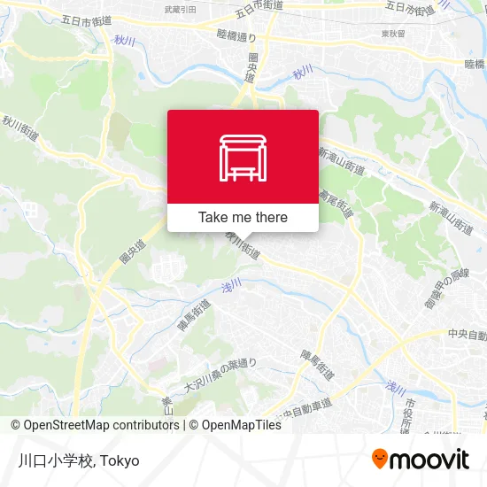 川口小学校 map