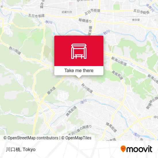 Kawaguchi Bridge map