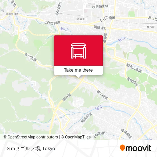 Ｇｍｇゴルフ場 map