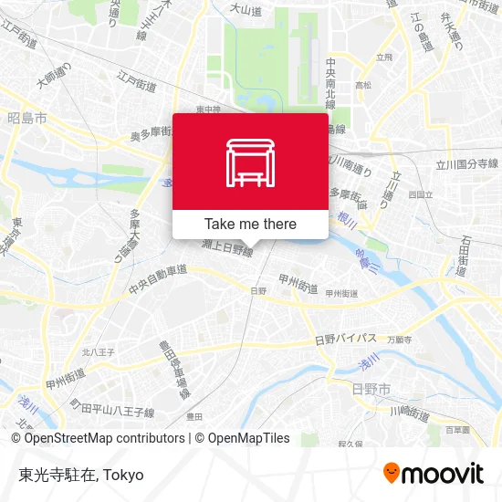 Tokoji Police Box map