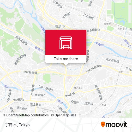 宇津木 map