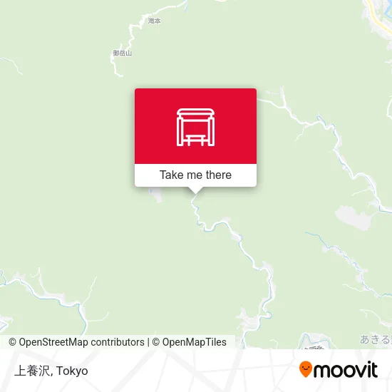 Kamiyosawa map
