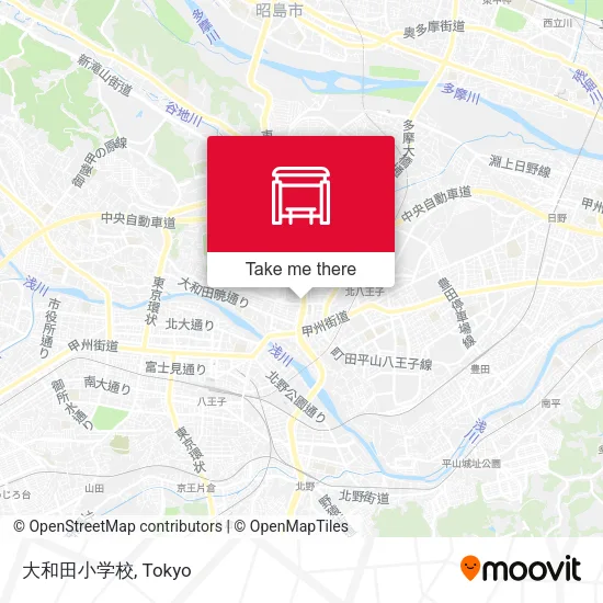 大和田小学校 map