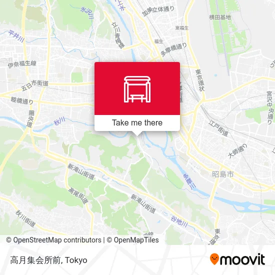 高月集会所前 map