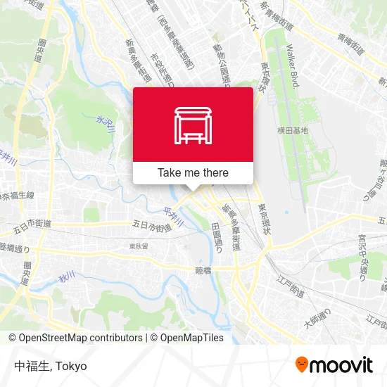 中福生 map