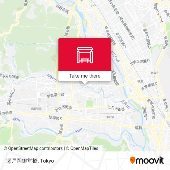 瀬戸岡御堂橋 map