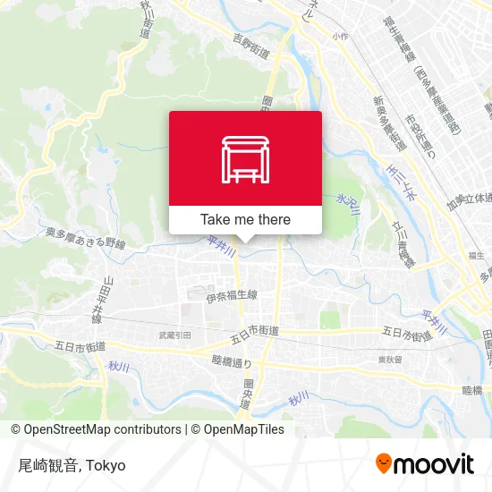 尾崎観音 map