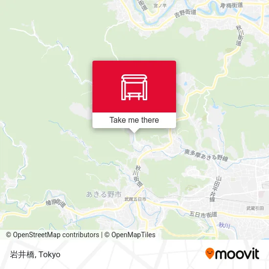 岩井橋 map