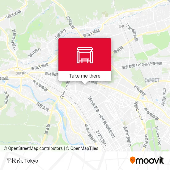 Hiramatsu Minami map