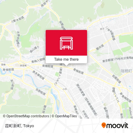 Kasumimachi Shinmachi map