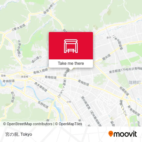 宮の前 map