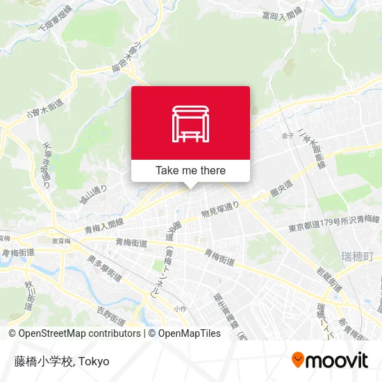 藤橋小学校 map