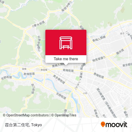 霞台第二住宅 map