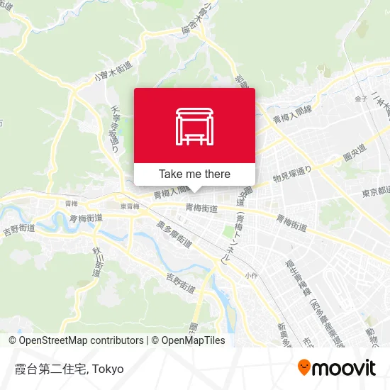 Kasumidai Second Housing map