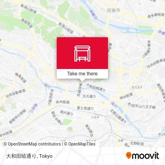 大和田暁通り map