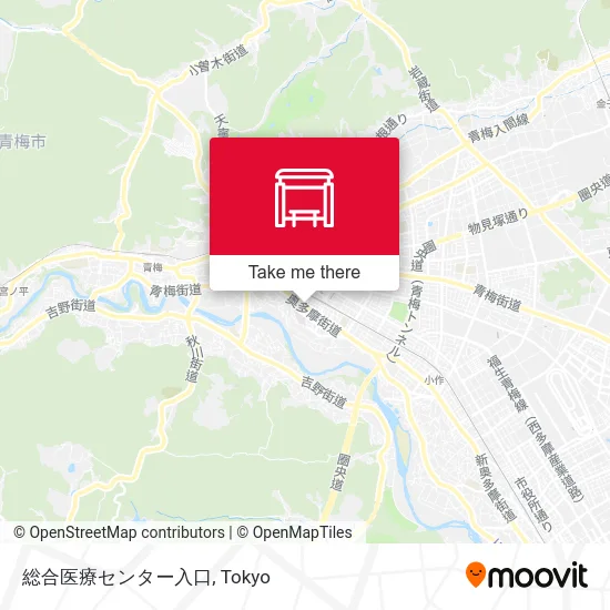 総合医療センター入口 map