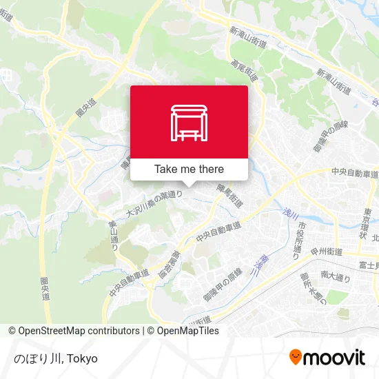 のぼり川 map