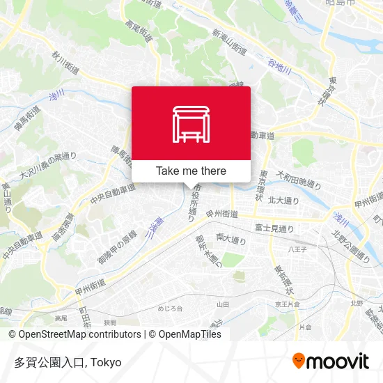 多賀公園入口 map