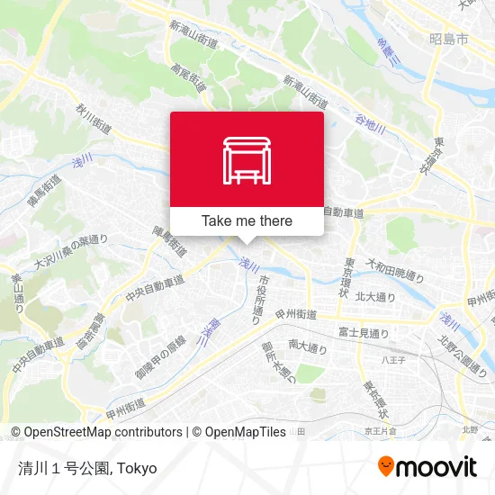清川１号公園 map