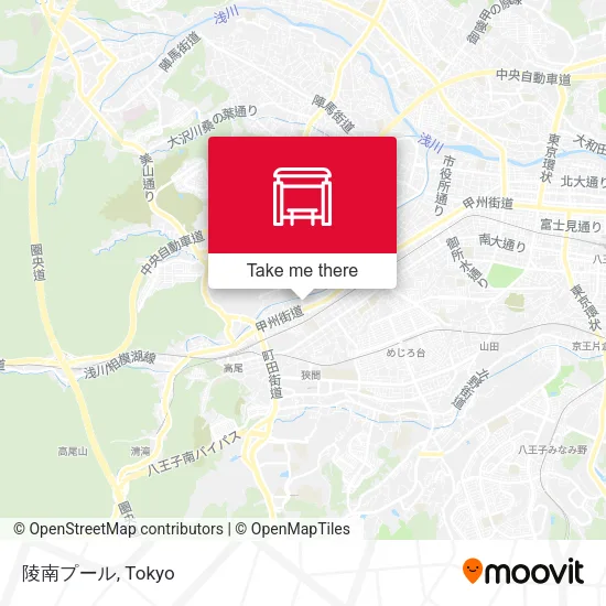 陵南プール map