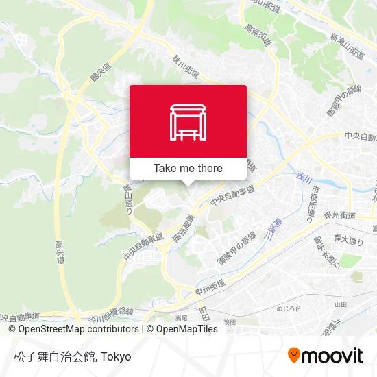 松子舞自治会館 map