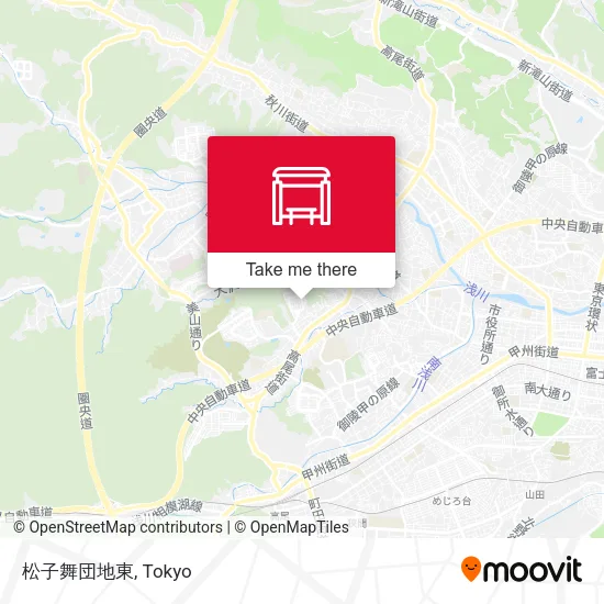 松子舞団地東 map