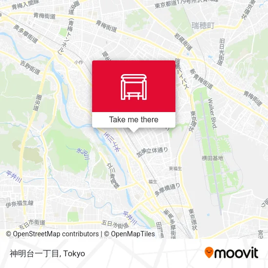 神明台一丁目 map