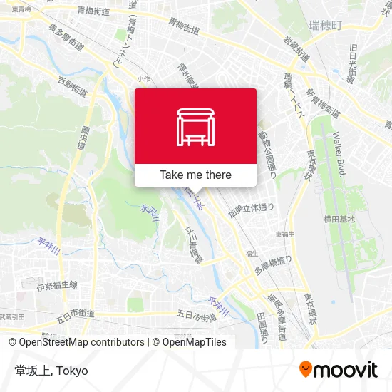 堂坂上 map