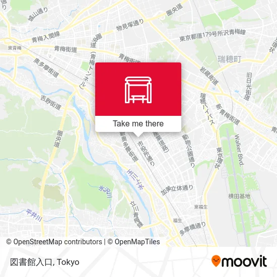 Library Entrance map