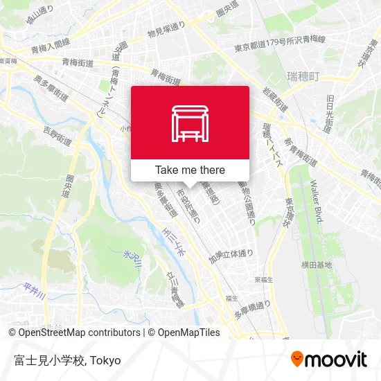 富士見小学校 map