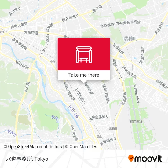 Water Department Office map