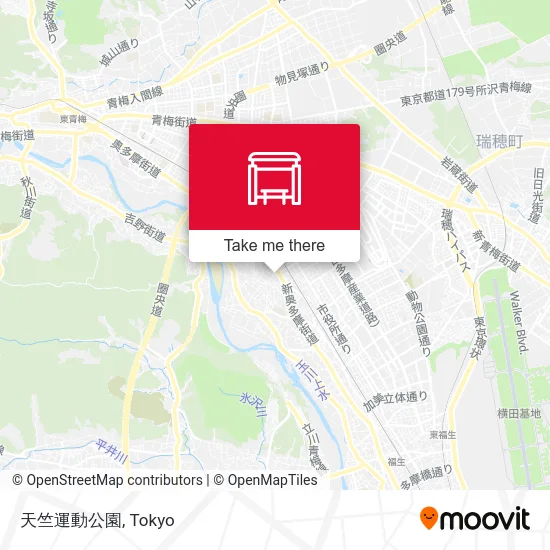 Tenjiku Sports Park map