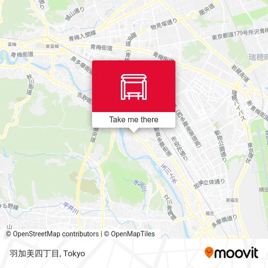 羽加美四丁目 map