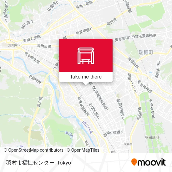 羽村市福祉センター map