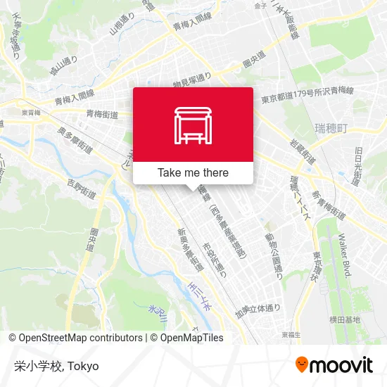 栄小学校 map