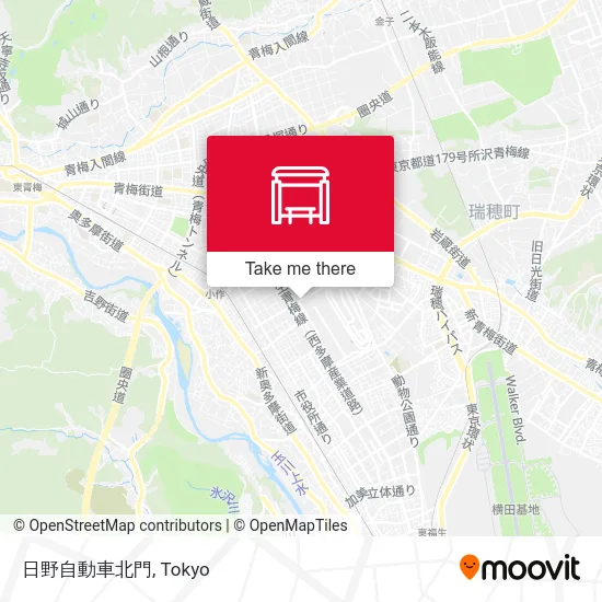 日野自動車北門 map