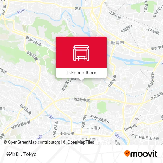 谷野町 map