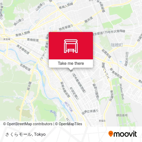 さくらモール map
