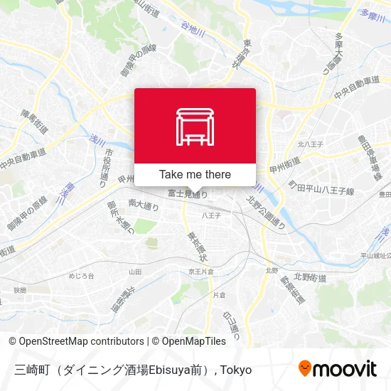 三崎町（ダイニング酒場Ebisuya前） map