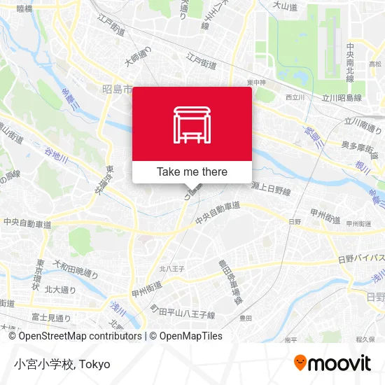 小宮小学校 map