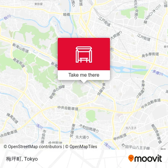 梅坪町 map