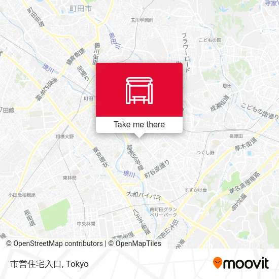 市営住宅入口 map