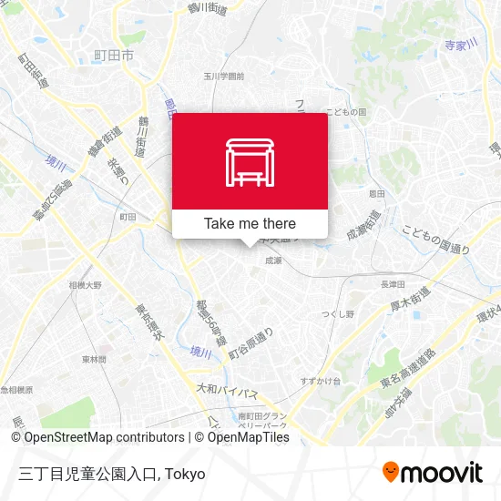 3-chome Children's Park Entrance map