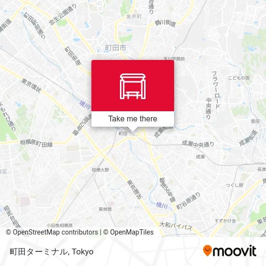 Machida Terminal map