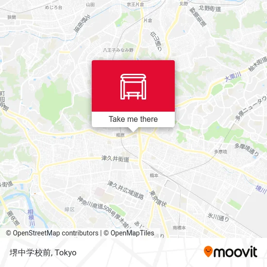 堺中学校前 map