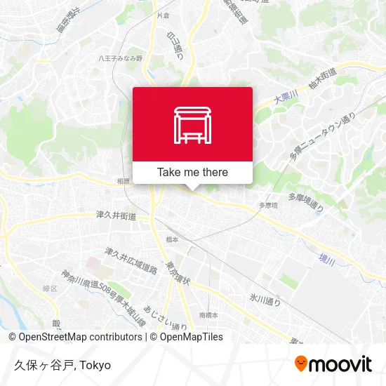 久保ヶ谷戸 map