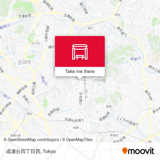 成瀬台四丁目西 map